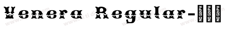 Venera Regular字体转换